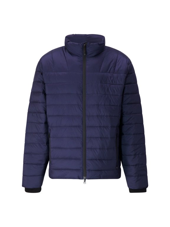 Men's Heat Holders Heatweaver Lined Puffer Jacket Color: Gray Size: L