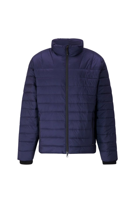 Men's Heat Holders Heatweaver Lined Puffer Jacket Color: Gray Size: L