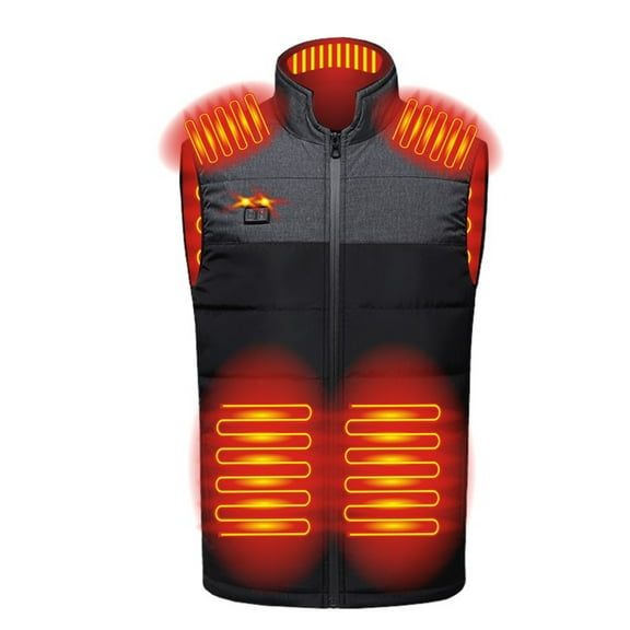 Men's Heated Vest Heated Hunting Vest, Winter Warming Heating Vest for Hiking/Golfing Outdoor Camping Fishing Skiing