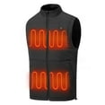 thumbnail image 1 of Men's Heated Vest Water-resistant USB Rechargeable Washable Electric Winter Heating Vests (Battery Pack Not Included), 1 of 7