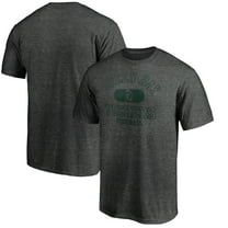 Men's Heather Charcoal Green Bay Packers Varsity Issued Throwback T-Shirt