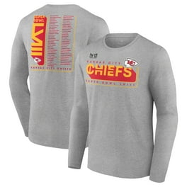 Men's Fanatics Heather Charcoal Kansas City Chiefs Super Bowl