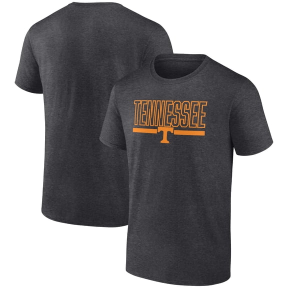 Men's Heather Charcoal Tennessee Volunteers Classic Inline Team T-Shirt