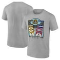 thumbnail image 1 of Men's Heather Gray Boston Bruins vs. Montreal Canadiens Centennial Game Matchup T-Shirt, 1 of 3