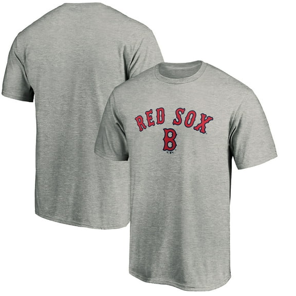 Men's Heather Gray Boston Red Sox Cooperstown Collection Wahconah T-Shirt