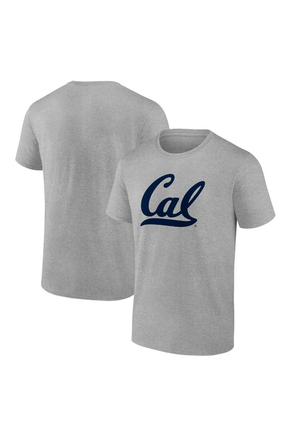Men's Heather Gray Cal Bears Logo T-Shirt