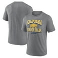 thumbnail image 1 of Men's Heather Gray Cal Bears Vintage Stack Tri-Blend T-Shirt, 1 of 3