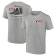 thumbnail image 1 of Men's Heather Gray Carolina Hurricanes Glory Skates T-Shirt, 1 of 3