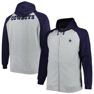 1965 Dallas Cowboys Artwork: Snow Heather Raglan Hood