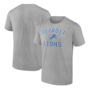 Men's Fanatics Heather Gray Detroit Lions Victory Arch T-Shirt