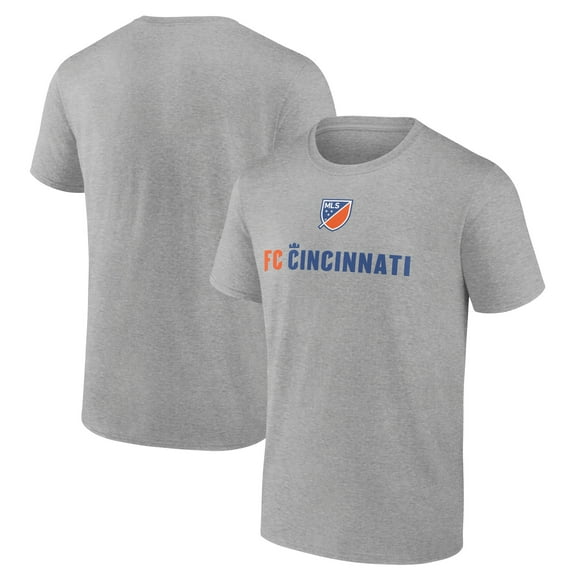 Men's Heather Gray FC Cincinnati Shielded T-Shirt