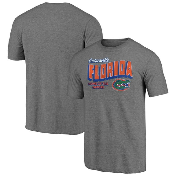 Men's Heather Gray Florida Gators Handbook Tri-Blend T-Shirt