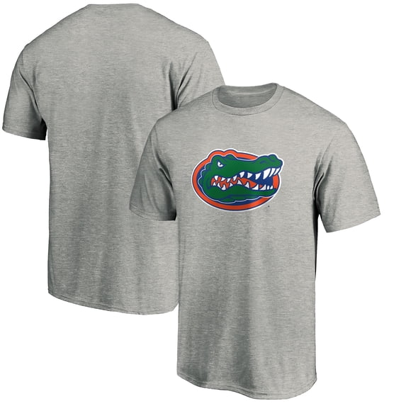 Men's Heather Gray Florida Gators Team Logo T-Shirt