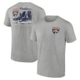 thumbnail image 1 of Men's Heather Gray Florida Panthers Glory Skates T-Shirt, 1 of 3