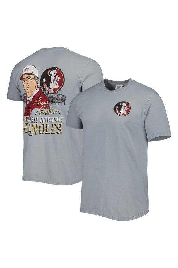 Men's Heather Gray Florida State Seminoles Hyperlocal T-Shirt