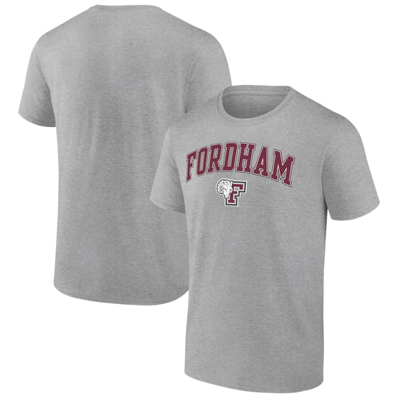 Men's Heather Gray Fordham Rams Campus T-Shirt
