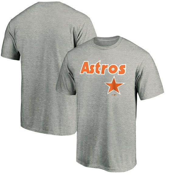 Men's Heather Gray Houston Astros Cooperstown Collection Wahconah T-Shirt