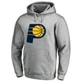 thumbnail image 1 of Men's Heather Gray Indiana Pacers Primary Logo Pullover Hoodie, 1 of 3