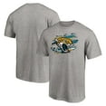 thumbnail image 1 of Men's Heather Gray Jacksonville Jaguars True Color T-Shirt, 1 of 3