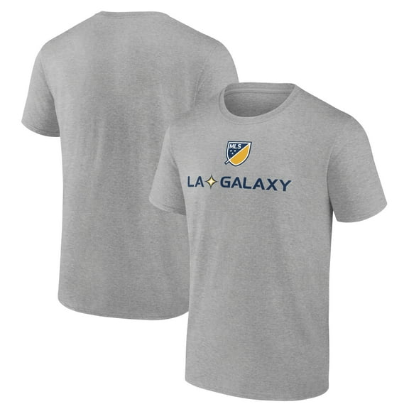 Men's Heather Gray LA Galaxy Shielded T-Shirt