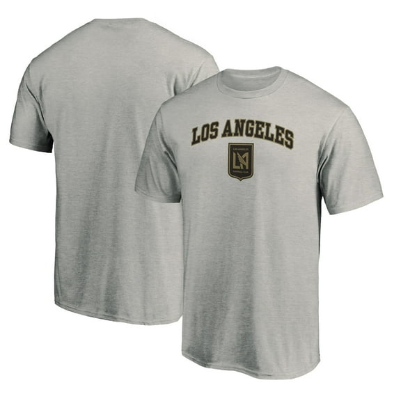 Men's Heather Gray LAFC Heart and Soul T-Shirt