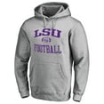 thumbnail image 1 of Men's Heather Gray LSU Tigers First Sprint Pullover Hoodie, 1 of 3