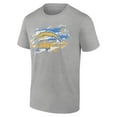 thumbnail image 1 of Men's Heather Gray Los Angeles Chargers True Color T-Shirt, 1 of 2