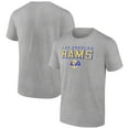 thumbnail image 1 of Men's Heather Gray Los Angeles Rams Swagger T-Shirt, 1 of 3