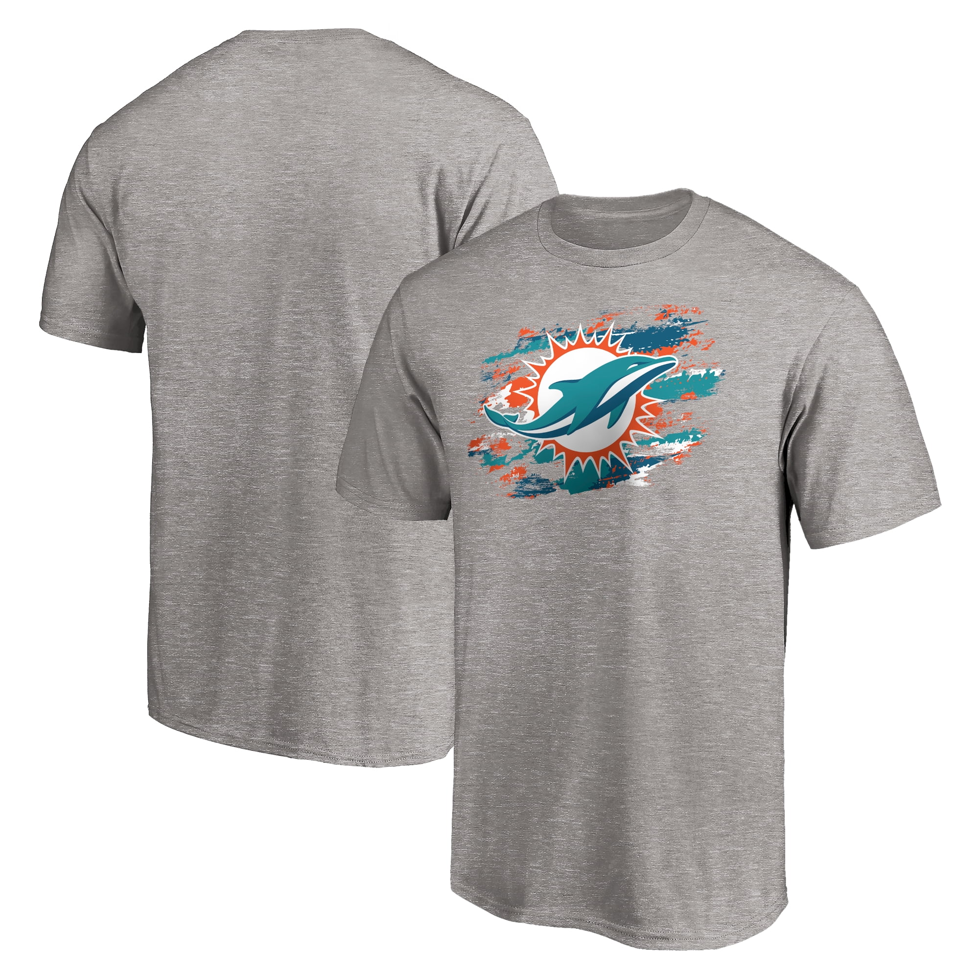 Men's Heather Gray Miami Dolphins True Color T-Shirt - Walmart.com