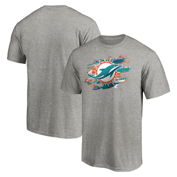 Men's Heather Gray Miami Dolphins True Color T-Shirt