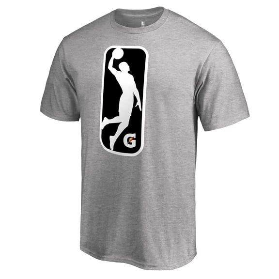 Men's Heather Gray NBA G League Primary Logo T-Shirt