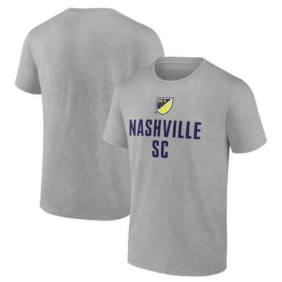 Men's Heather Gray Nashville SC Shielded T-Shirt