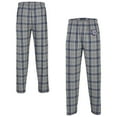thumbnail image 1 of Men's Heather Gray/Navy Lehigh Valley IronPigs Harley Flannel Pants, 1 of 3