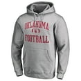 thumbnail image 1 of Men's Heather Gray Oklahoma Sooners First Sprint Pullover Hoodie, 1 of 3