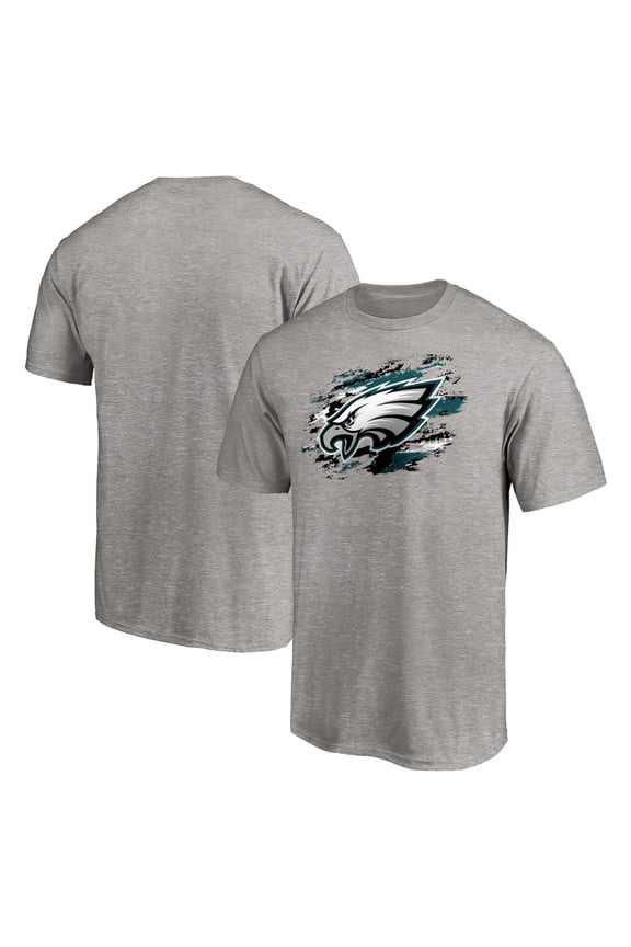 Men's Heather Gray Philadelphia Eagles True Color T-Shirt
