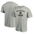 thumbnail image 1 of Men's Heather Gray Philadelphia Union Heart and Soul T-Shirt, 1 of 3