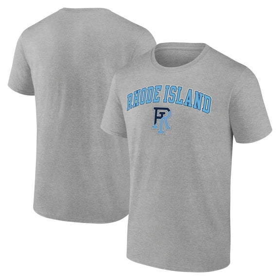 Men's Heather Gray Rhode Island Rams Campus T-Shirt