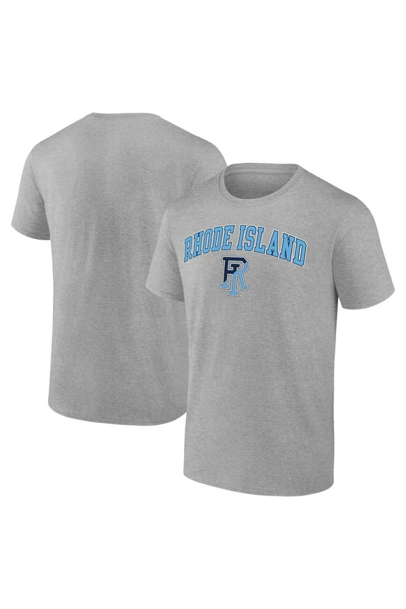 Men's Heather Gray Rhode Island Rams Campus T-Shirt