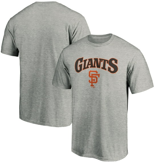 Men's Heather Gray San Francisco Giants Cooperstown Collection Wahconah T-Shirt