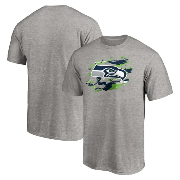 Men's Heather Gray Seattle Seahawks True Color T-Shirt