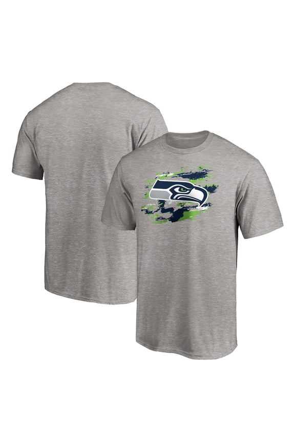 Men's Heather Gray Seattle Seahawks True Color T-Shirt