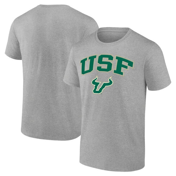 Men's Heather Gray South Florida Bulls Campus T-Shirt