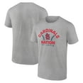 thumbnail image 1 of Men's Heather Gray St. Louis Cardinals Team Go For Two T-Shirt, 1 of 3