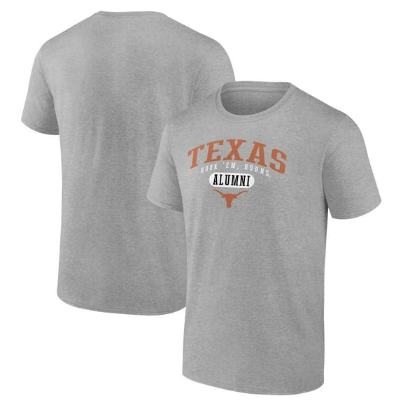 Men's Heather Gray Texas Longhorns Alumni T-Shirt