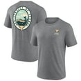 thumbnail image 1 of Men's Heather Gray Texas Longhorns Region Outdoors Tri-Blend T-Shirt, 1 of 3