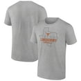 thumbnail image 1 of Men's Heather Gray Texas Longhorns State Field T-Shirt, 1 of 3