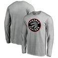 thumbnail image 1 of Men's Heather Gray Toronto Raptors Primary Logo Long Sleeve T-Shirt, 1 of 3