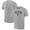 thumbnail image 1 of Men's Heather Gray UC Santa Barbara Gauchos Campus T-Shirt, 1 of 3