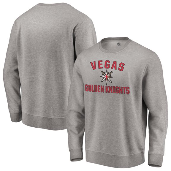 Men's Heather Gray Vegas Golden Knights Special Edition Victory Arch Pullover Sweatshirt