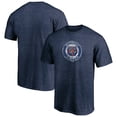 thumbnail image 1 of Men's Heather Navy Detroit Tigers Cooperstown Collection Throwback Logo Tri-Blend T-Shirt, 1 of 3